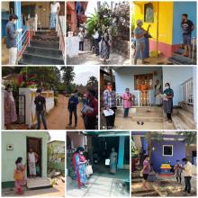 Community Health Survey done at Houses.