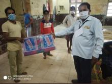 26-Apr-2020 : Assistance provided to Migrant Labourers at Shelter Home in South Goa District.
