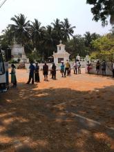 Supply of Dry Ration to the needy in South Goa