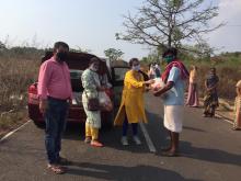 20-Apr-2020 Report 1: Distribution of dry ration to the needy in Bicholim Taluka 