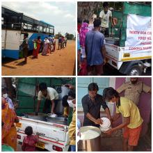21-Apr-2020 Report 1: Distribution of cooked food and dry ration to the needy and migrants in shelter houses and other places across North Goa District ", "alt