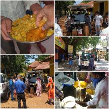 26-Apr-2020 Report 1: Distribution of cooked food for the needy at various places across North Goa 