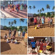 28-Apr-2020 Report 1: Distribution of dry ration to migrants and needy in Pernem Taluka, North Goa