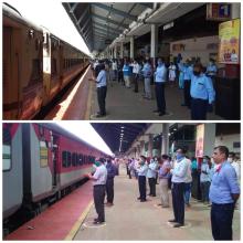20-May-2020 Report: SHRAMIK EXPRESS TRAINS LEAVE FOR UP WITH 2984 PASSENGERS FROM MARGAO STATION.