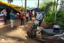 Distribution of Dry Ration to the needy people in South Goa District.