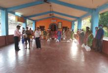 Distribution of Dry Ration to the needy people in South Goa District.