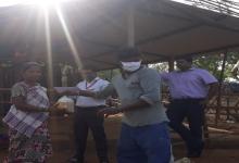 26-Apr-2020 : Distribution of Dry Ration to the Wanarmare Tribe in Ponda Taluka of South Goa District.