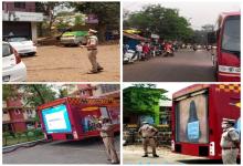 Educational Van creating awareness on COVID-19 across North Goa District