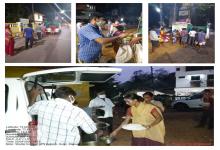 20-Apr-2020 Report 2: Cooked food being distributed and served to the needy at various places in North Goa