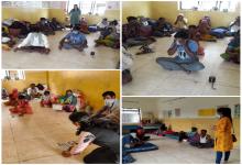 Shelter home - Government High School, Karaswada, Mapusa Occupants -59 ( Adults- 36 Females, 20 males, 3 children) Counsellors visited)