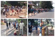 21-Apr-2020 Report 4: Distribution of Groceries and dry ration supply to various people across the North Goa District. These requests were received through last minute distress calls and Twitter messages and were promptly arranged by the Administration 