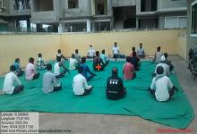 Morning Yoga session for the residents of Shelter home at Karaswada North Goa