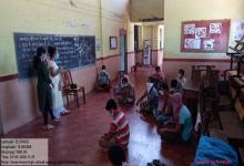 22-Apr-2020 Report 1: Counseling session being underway in the shelter home Guirim Namoshi, Bardez for mental well being of the residents