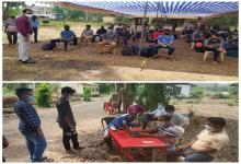 17-May-2020 Report: Registration of migrants of Uttarakhand at GIPARD Ella undertaken by District Administration North Goa to repatriate the migrants of Uttarakhand via Shramik Express.