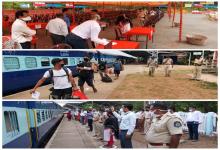 17-May-2020 Report: Shramik Express departed for Himachal Pradesh on 16/05/2020 from karmali station. Collector North Smt. R Menaka IAS, AC II Shri. Gopal parsekar, Shri.Vivek HP IAS,Shri. Shashank Tripathi IAS,Ms. Jyoti Kumari IAS made sure the operation went smoothly.