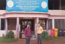 04 Aug 2020 Report: Shri Sudhir Kerkar Nodal Officer to Hon'ble Chief Minister of Goa inspected the Covid Care Centre at Keshav Seva Sadhana Sarvan alongwith shri Pravinjay Pandit Mamlatdar of Bicholim Taluka.