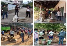 Supply of dry ration to the needy