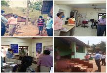 Kunal IAS, CEO and Observer North, conducted an extensive visit to Pernem taluka areas. The morning session, he visited the border checkpost at Patradevi and had detailed interactions with the officials present. Thereafter, he proceeded for visits to Village Panchayat areas, to meet with VP Members and also get first hand information with the villagers. Visits were made to VP Mopa, VP Warkhand and VP Imbrampur, were he interacted with VP officials and public at large. In the evening session, visits were mad