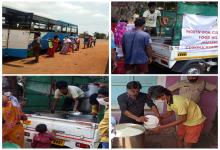 21-Apr-2020 Report 1: Distribution of cooked food and dry ration to the needy and migrants in shelter houses and other places across North Goa District ", "alt