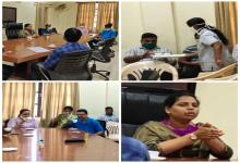 26-Apr-2020 Report 1: Collector North Goa R Menaka IAS as per recommendations of Ministry of Ayush made arrangements for Herbal Tea to the Collectorate officers and staff. Awareness on health and immunity was imparted through motivational talk