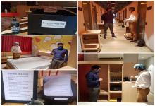 28-Apr-2020 Report 1: Dy. Collector Tiswadi Vivek HP IAS inspecting Ginger hotel. The said premise is identified as quarantine centre for the Seafarers who have reached the State of Goa on 28/04/2020 