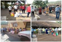 30-Apr-2020 Report 1: Distribution of dry ration to the needy in North Goa