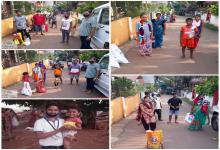 02-May-2020 Report 1: Distribution of dry ration to the needy migrants 
