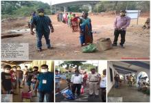 02-May-2020 Report 1: Distribution of dry ration to stranded needy migrants 