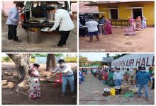 04-May-2020 Report 1: Distribution of food and dry ration to needy and poor in bardez taluka.