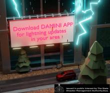 DAMINI app for lightning updates